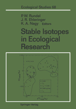 Honighäuschen (Bonn) - The analysis of stable isotope ratios represents one of the most exciting new technical advances in environmental sciences. In this book, leading experts offer the first survey of applications of stable isotope analysis to ecological research. Central topics are - plant physiology studies - food webs and animal metabolism - biogeochemical fluxes. Extensive coverage is given to natural isotopes of carbon, hydrogen, oxygen, nitrogen, sulfur, and strontium in both terrestrial and marine ecosystems. Ecologists of diverse research interests, as well as agronomists, anthropologists, and geochemists will value this overview for its wealth of information on theoretical background, experimental approaches, and technical design of studies utilizing stable isotope ratios.