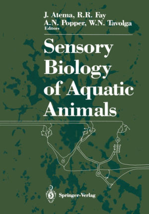 Honighäuschen (Bonn) - This volume constitutes a series of invited chapters based on presentations given at an International Conference on the Sensory Biology of Aquatic Animals held June 24-28, 1985 at the Mote Marine Laboratory in Sarasota, Florida. The immediate purpose of the conference was to spark an exchange of ideas, concepts, and techniques among investigators concerned with the different sensory modalities employed by a wide variety of animal species in extracting information from the aquatic environment. By necessity, most investigators of sensory biology are specialists in one sensory system: different stimulus modalities require different methods of stimulus control and, generally, different animal models. Yet, it is clear that all sensory systems have principles in common, such as stimulus filtering by peripheral structures, tuning of receptor cells, signal-to-noise ratios, adaption and disadaptation, and effective dynamic range. Other features, such as hormonal and efferent neural control, circadian reorganization, and receptor recycling are known in some and not in other senses. The conference afforded an increased awareness of new discoveries in other sensory systems that has effectively inspired a fresh look by the various participants at their own area of specialization to see whether or not similar principles apply. This inspiration was found not only in theoretical issues, but equally in techniques and methods of approach. The myopy of sensory specialization was broken in one unexpected way by showing limitations of individual sense organs and their integration within each organism. For instance, studying vision, one generally chooses a visual animal as a model.