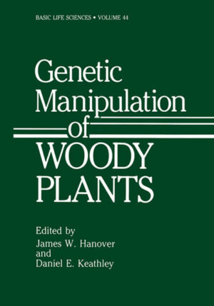 Honighäuschen (Bonn) - This Volume contains the papers presented by twenty-eight invited speakers at the symposium entitled, "Genetic Manipulation of Woody Plants," held at Michigan State University, East Lansing, Michigan, from June 21-25, 1987. Also included are abstracts of contributed poster papers presented during the meeting. That the molecular biology of woody plants is a rapidly expanding field is attested to by the large attendance and high level of enthusiasm generated at the conference. Leading scientists from throughout the world discussed challenging problems and presented new insights into the devel opment of in vitro culture systems, techniques for DNA analysis and manipulation, gene vector systems, and experimental systems that will lead to a clearer understanding of gene expression and regulation for woody plant species. The presence at the conference of both invited speakers and other scientists who work with nonwoody plant species also added depth to the discussions and applicability of the information presented at the conference. The editors want to commend the speakers for their well-organized and informative talks, and feel particularly indebted to the late Dr. Alexander Hollaender and others on the planning committee who assist ed in the selection of the invited speakers. The committee consisted of David Burger (University of California, Davis), Don J. Durzan (University of California, Davis) , Bruce Haissig (U. S. Department of Agriculture Forest Service), Stanley Krugman (U. S. Department of Agriculture Forest Service) , Ralph Mott (North Carolina State University), Otto Schwarz (Univer.sity of Tennessee, Knoxville), and Roger Timmis (Weyerhaeuser Company).