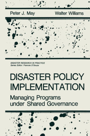 Honighäuschen (Bonn) - Federal disaster policy is an important but overlooked aspect of federal action that has provided a rich arena for pursuing our more general research interests concerning federal program implementation and management. May brought to the research task both a familiarity with the broad issues of federal disaster policy-having recently completed a book (May, 1985) about disaster relief policy and politics-and an understanding of the day-to-day workings of emergency management at the federal level. Williams provided the "imple mentation perspective" that undergirds the book, having previously devel oped and applied the perspective in two books (Williams, 1980a, b) about social programs. The study focuses upon the intergovernmental implementation of selected emergency management programs, primarily as played out at the federal and state levels. Our fieldwork and resultant description of disaster policy implementation allow us: (I) to analyze the implementation of selected aspects of disaster policy and to discuss federal management choices in this area