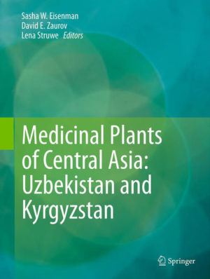 Honighäuschen (Bonn) - This unique book is a collaborative effort between researchers at Rutgers University and colleagues from numerous institutions in Uzbekistan and Kyrgyzstan. It will be the first  book to document more than 200 of the most important medicinal plants of Central Asia, many whose medicinal uses and activities are being described in English for the first time.  The majority of the plants described grow wild in Central Asia with some being endemic, while other species have been introduced to Central Asia but are commonly used in regional plant based medicine.   The book contains four introductory chapters. The first and second chapters cover the geography, climate and vegetation of Kyrgyzstan and Uzbekistan, respectively. The third chapter provides a brief history of medicinal plant use and science in Central Asia and the fourth chapter contains general information about phytochemistry. The fifth chapter comprises the bulk of the book and covers 208 medicinal plant species. Nearly all species have one or more high quality, color photographs.   Three useful appendices have been included. The first is a glossary of botanical and ecological terms, the second is a glossary of chemistry terms and the third is a glossary of medical terms. During the preparation of this manuscript we found there to be a deficiency in quality reference resources for the translation of many of the technical terms associated with the different branches of science covered in this book. In order to make our job easier we compiled glossaries over the course of preparing the manuscript and have included them feeling that they will be an extremely valuable resource for readers.