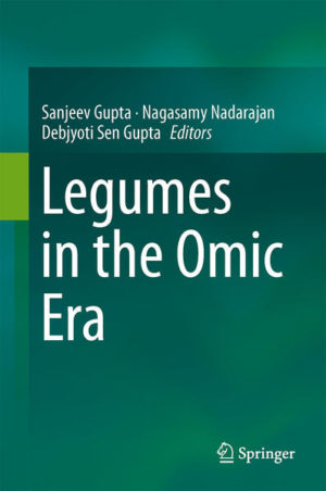 Honighäuschen (Bonn) - Legumes in the Omic Era provides a timely review of recent advances in legume genomics research and application. In this post-genomic era enormous amount of biological information is available which could be of huge potential use for crop improvement applications. This aspect of genomics assisted plant breeding is focused throughout the book for all the important grain legume crops. Role of functional genomics and importance of bioinformatics tools in present day genomics and molecular breeding research is also discussed in detail. Use of molecular tools for nutritional fortification of grain legume is briefly presented. A chapter also been contributed on fungal disease resistance to elucidate potential application of genomic tools in molecular breeding of grain legume species. The book contains fifteen chapters contributed by 50 scientists from different countries who are actively involved in analyzing and improving particular legume genome. This book will serve as reference resource to legumes researchers for use of genome information in improvement of major legume crops.Dr Sanjeev Gupta is Principal Scientist/Project Coordinator-All India Coordinated Research Project on Vigna Crops at Indian Institute of Pulses Research (IIPR), Kanpur. He has more than two decades of research experience in grain legume breeding and developed a number of high yielding cultivars in grain legumes. He is authored numerous research papers published in peer-reviewed journals and edited several books in plant breeding aspects. He was the Organizing Secretary of the International Grain Legume Conference, 2009 held in the Indian Institute of Pulses Research, Kanpur, India. He has travelled across the continents to present his research several times. He is recipient of several awards for his research and literary contributions Dr. Nagasamy Nadarajan is the Director of the Indian Institute of Pulses Research (IIPR), Kanpur. He has more than three decades of teaching and research experience and developed more than fifteen legume and cereal cultivars. He has to his credits more than 200 peer-reviewed research publications. He has guided several graduate students for Masters and Doctoral degrees in food legume breeding and genetics research. He has authored a book in biometrics which is one of the most popular books among the agriculture graduate students in India. He is the recipient of three international and six national awards and honours for his outstanding contributions Mr. Debjyoti Sen Gupta is the ICAR International Fellow and Ph.D. candidate at North Dakota State University (NDSU), Fargo, USA. Recently, he visited Department of Crop and Soil Sciences, Washington State University, Pullman, USA for high throughput genotyping work. Before joining at NDSU he was serving as the Scientist in the Indian Institute of Pulses Research (IIPR). He has authored several research articles, review articles and book chapters in the peer-reviewed journals and books from reputed publishers like Springer, CABI etc. He is recipient of several fellowships like CSIR-JRF, New Delhi