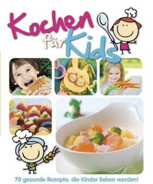 Gutes Essen für gesunde Kinder - Vom Babyalter an leistet die richtige Ernährung eines Kindes einen unverzichtbaren Beitrag zu seiner körperlichen und geistigen Entwicklung. Wenn Sie Ihr Kind früh an die richtige Kost gewöhnen, legen Sie damit den Grundstein für eine gute Ernährung auch im Teenager- und Erwachsenenalter. Dieses Buch steckt voller Ideen für eine ausgewogene Ernährung aus leckeren, frischen Zutaten, die Spaß macht und garantiert auch Ihrem Kind schmeckt.