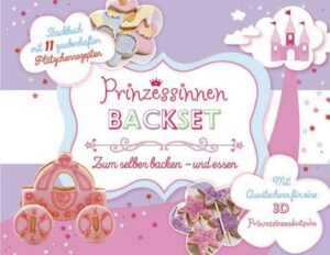 Zutaten abwiegen, Teig kneten, lustige Figuren ausstechen, die fertigen Plätzchen schön verzieren und essen - das macht allen Kindern Spaß. Das lustige Prinzessinnen-Backset enthält kinderleichte Rezepte und einen tollen Kutschenausstecher für kleine Bäcker.