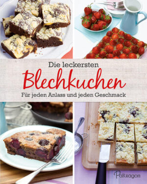 Blechkuchen sind ein Muss für jede Kaffeetafel - ob saftiger Butterkuchen, einfacher Zwetschgendatschi oder fruchtige Donauwellen. Patrik Jaros (erfolgreicher Sterne-Koch, Foodstylist und Autor zahlreicher Kochbücher) hat die leckersten Rezeptklassiker gesammelt und diese um viele überraschende neuen Varianten ergänzt. Alle Rezepte sind leicht verständlich geschrieben, ansprechend bebildert und mit Tipps und Wissenswertem abgerundet.? Wählen Sie aus 40 herrlichen Backideen für jeden Anlass und jeden Geschmack.