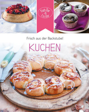 Sie lieben den Duft von frischem Kuchen und genießen gern ein Stückchen zum Kaffee? Dann haben Sie das richtige Buch in der Hand! Die Sammlung enthält 150 Rezepte für alle, die gern backen – oder es lernen wollen. Ob Sie für den Kuchenverkauf bei einer Schulveranstaltung backen oder einfach Familie oder Freunde verwöhnen möchten, hier finden Sie Köstlichkeiten für jeden Geschmack und Anlass. Vom einfachen Schokoladenkuchen bis zum raffinierten Käsekuchen finden Sie hier die köstlichsten Backideen. Mit den leicht verständlichen Schritt-für-Schritt-Anleitungen und den appetitlichen Fotos wird Ihnen alles auf Anhieb gelingen!