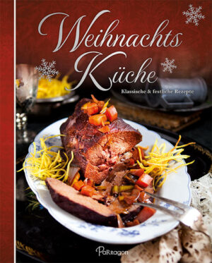 Endlich wieder Weihnachten: das schönste Fest des Jahres, an dem man im Kreis der Familie und mit Freunden genüsslich speist und sich beschenkt! Mit Freude werden Geschenke gebastelt, Räume weihnachtlich dekoriert und das Weihnachtsessen vorbereitet. In diesem Band finden Sie viele klassische Festtagsrezepte, mit denen Sie Ihre Gäste am Heiligen Abend und den Feiertagen verwöhnen können. Zaubern Sie ein festliches Weihnachtsmenü - zum Beispiel Königspasteten mit Ragoût fin als Vorspeise, gefolgt von gefüllter Kalbsbrust mit Waldpilzen als Hauptgang und einer Überraschung aus Weihnachtsgebäck zum Nachtisch: Vanillekipferl-Spekulatius-Tiramisu mit Kirschen. Lassen Sie sich inspirieren von kreativen Menüarrangements und anmutigen Bildseiten und dekorieren Sie Ihre Festtafel mit allem, was sich draußen sammeln lässt und an Geschenkband und Glitzer überbleibt. Frohe Weihnachten!