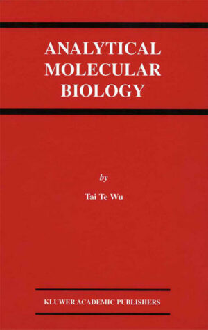 Honighäuschen (Bonn) - Analytical Molecular Biology illustrates the importance of simple analytical methods applied to some basic molecular biology problems, with an emphasis on the importance of biological problems, rather than the complexity of mathematics. First, the book examines crucial experimental data for a specific problem. Mathematical models will then be constructed with explicit inclusion of biological facts. From such models, predictions can be deduced and then suggest further experimental studies. A few important molecular biology problems will be discussed in the order of the complexity of the mathematical models. Based on such illustrations, the readers can then develop their own analytical methods to study their own problems. This book is for anyone who knows they need to learn how to apply mathematical models to biology, but doesn't necessarily want to, from practicing researchers looking to acquire more analytical tools to advanced students seeking a clear, explanatory text.