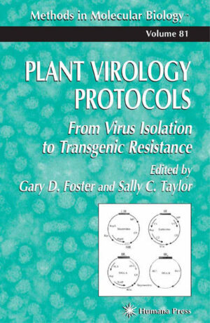 Honighäuschen (Bonn) - The aim of Plant Virology Protocols is to provide a source of infor- tion to guide the reader through the wide range of methods involved in gen- ating transgenic plants that are resistant to plant viruses. To this end, we have commissioned a wide-ranging list of chapters that will cover the methods required for: plant virus isolation