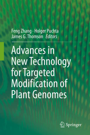 Honighäuschen (Bonn) - Over the past 50 years, biotechnology has been the major driving force for increasing crop productivity. Particularly, advances in plant genetic engineering technologies have opened up vast new opportunities for plant researchers and breeders to create new crop varieties with desirable traits. Recent development of precise genome modification methods, such as targeted gene knock-out/knock-in and precise gene replacement, moves genetic engineering to another level and offers even more potentials for improving crop production. The work provides an overview of the latest advances on precise genomic engineering technologies in plants. Topics include recombinase and engineered nucleases-mediated targeted modification, negative/positive selection-based homologous recombination and oligo nucleotide-mediated recombination. Finally, challenges and impacts of the new technologies on present regulations for genetic modification organisms (GMOs) will be discussed.