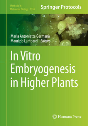 Honighäuschen (Bonn) - This volume presents an overview of recent advances, innovative applications, and future prospects of in vitro embryogenesis in higher plants. The book's chapters are divided into five parts: Part I contains reviews on general topics (microspore