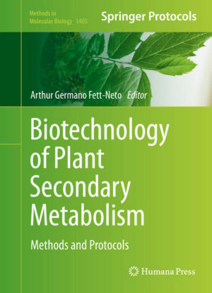 Honighäuschen (Bonn) - This volume describes up-to-date techniques for improved production of secondary metabolites of economic interest using field and laboratory methods. Biotechnology of Plant Secondary Metabolism: Methods and Protocols explores different secondary metabolite classes, whole-plant and cell/organ culture systems, and environmental and genetic transformation-based modulation of biochemical pathways. Special focus is given to cell and tissue specific metabolism, metabolite transport, microRNA-based technology, heterologous systems expression of enzymes and pathways leading to products of interest, as well as applications using both model and non-model plant species. Written in the highly successful Methods in Molecular Biology series format, chapters include introductions to their respective topics, lists of the necessary materials and reagents, step-by-step, readily reproducible laboratory protocols, and tips on troubleshooting and avoiding known pitfalls.Practical and cutting-edge, Biotechnology of Plant Secondary Metabolism: Methods and Protocols is a great resource for scientists of interdisciplinary fields--plant science, plant physiology, pharmacy, molecular biology, biochemistry, bioengineering, and forestry--in reaching their goals of producing plant biochemicals in a sustainable and efficient manner, while minimizing impacts to the environment and providing the required quantities of these commodities to industry.