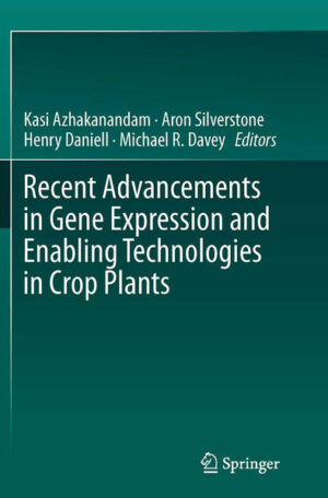 Honighäuschen (Bonn) - In this book, authors who are experts in their fields describe current advances on commercial crops and key enabling technologies that will underpin future advances in biotechnology. They discuss state of the art discoveries as well as future challenges. Tremendous progress has been made in introducing novel genes and traits into plant genomes since the first creation of transgenic plants thirty years ago, and the first commercialization of genetically modified maize in 1996. Consequently, cultivation of biotech crops with useful traits has increased more than 100-fold from 1.7 million hectares in 1996 to over 175 million hectares globally in 2013. This achievement has been made possible by continued advances in understanding the basic molecular biology of regulatory sequences to modulate gene expression, enhancement of protein synthesis and new technologies for transformation of crop plants. This book has three sections that encompass knowledge on genetically modified (GM) food crops that are currently used by consumers, those that are anticipated to reach the market place in the near future and enabling technologies that will facilitate the development of next generation GM crops. Section I focuses only on genetically modified maize and soybean (3 chapters each), while Section II discusses the GM food crops rice, wheat, sorghum, vegetables and sugar cane. Section III covers exciting recent developments in several novel enabling technologies, including gene targeting, minichromosomes, and in planta transient expression systems.
