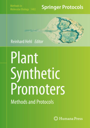 Honighäuschen (Bonn) - This book assembles experimental and bioinformatics protocols for the design and experimental testing of synthetic promoters. The identification of cis-regulatory elements potentially achieving the desired expression of a gene is at the core of synthetic promoter design. For this, several bioinformatics chapters are presented. The experimental verification of the proposed expression profile conferred by the cis-regulatory elements requires the assembly of synthetic promoters. Several chapters are dedicated to the assembly of synthetic promoters, also including specific software tools to facilitate promoter design. Transient and transgenic reporter gene technology is a prominent approach to test the spatial and temporal expression driven by synthetic promoters, and several chapters address this approach. Written for the highly successful Methods in Molecular Biology series, chapters include the kind of detail and expert implementation advice to ensure successful results in the lab. Practical and cutting-edge, Plant Synthetic Promoters: Methods and Protocols covers all steps required from the identification of cis-regulatory elements, over synthetic promoter design, to the experimental analysis of synthetic promoter function.