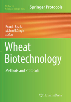 Honighäuschen (Bonn) - This detailed volume provides background on recent new technology developments highlighting the potential of the genomic era in wheat breeding with invaluable instruction on the methodology, which is complemented by overview chapters on the status of new technology application in major wheat production countries. The topics, addressed by internationally renowned scientists active in the field, cover methods underpinning the latest developments in the field of wheat biotechnology. Written for the highly successful Methods in Molecular Biology series, chapters include introductions to their respective topics, lists of the necessary materials and reagents, step-by-step, readily reproducible laboratory protocols, and tips on troubleshooting and avoiding known pitfalls. Authoritative and practical, Wheat Biotechnology: Methods and Protocols serves as a vital resource for scientists working to breed future high-yielding wheat varieties to sustain a growing population in an increasingly unpredictable world.