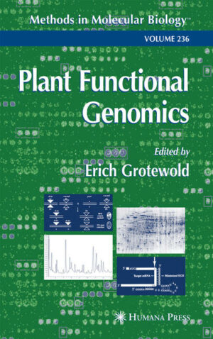 Honighäuschen (Bonn) - Functional genomics is a young discipline whose origin can be traced back to the late 1980s and early 1990s, when molecular tools became available to determine the cellular functions of genes. Today, functional genomics is p- ceived as the analysis, often large-scale, that bridges the structure and organi- tion of genomes and the assessment of gene function. The completion in 2000 of the genome sequence of Arabidopsis thaliana has created a number of new and exciting challenges in plant functional genomics. The immediate task for the plant biology community is to establish the functions of the approximately 25,000 genes present in this model plant. One major issue that will remain even after this formidable task is c- pleted is establishing to what degree our understanding of the genome of one model organism, such as the dicot Arabidopsis, provides insight into the or- nization and function of genes in other plants. The genome sequence of rice, completed in 2002 as a result of the synergistic interaction of the private and public sectors, promises to significantly enrich our knowledge of the general organization of plant genomes. However, the tools available to investigate gene function in rice are lagging behind those offered by other model plant systems. Approaches available to investigate gene function become even more limited for plants other than the model systems of Arabidopsis, rice, and maize.