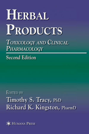 Honighäuschen (Bonn) - Herbal Products: Toxicology and Clinical Pharmacology, Second Edition builds on the informative foundation laid by its predecessor. This fully revised and expanded second edition boasts more than 200 new references that document efficacy studies and adverse effects and four new chapters devoted to dietary products. Practitioners and researchers will find that this volume is a comprehensive resource for objective clinical information.