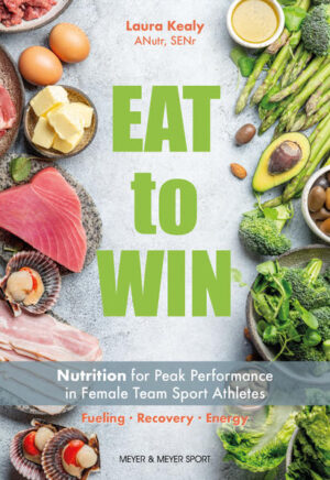 By combining evidence-based recommendations with practical, simple guidance, registered health and performance nutritionist, Laura Kealy, helps female team sport athletes improve their athletic performance and overall health. Games and matches demand players be fit and strong. They must have the endurance and mental focus for peak performance. An athlete's diet must be tailored to ensure it meets individual macro- and micronutrients, fuelling and recovery equirements. That's where this book comes in! Having spent more than 10 years supporting female athletes across a range of team sports, Laura uses her expert advice to show how to balance nutrient intake and eat for specific performance goals. With her professional guidance, players also learn the fundamentals of health and performance nutrition, how to adequately fuel for training sessions and games, how to recover optimally, how the menstrual cycle may affect performance and much more. With more than 80 delicious, healthy and simple fuelling and recovery recipes, sample training meal plans, practical advice, and specific guidance for the female team sport athlete, this book will help you eat to win!