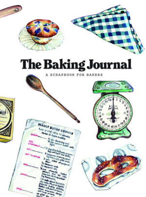 The Baking Journal inspires bakers to record their experiences, experiments and love of bread, cake and pastry. Use the journal to store notes and clippings, write down your favourite recipes, review cafés and patisseries, collect labels and other souvenirs, and record your baking experiments. Keep it in the kitchen for useful reference information on ingredients and techniques, baking tips, measurements and conversions.