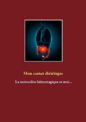 Vous souffrez de la rectocolite hémorragique ? Ce journal diététique, élaboré par Cédric MENARD diététicien-nutritionniste, sera pour vous le compagnon idéal ! En effet, tous vos repas, vos sensations, vos remarques, vos observations... pourront lui être confiés quotidiennement. Comme tout carnet diététique, il deviendra très rapidement un compagnon fort utile lors de vos consultations avec votre médecin, qu'il soit généraliste ou spécialiste, ainsi qu'avec votre diététicien-nutritionniste. Tout en prenant la plume, vous apprendrez très rapidement à mieux maîtriser votre alimentation imposée par votre colite inflammatoire