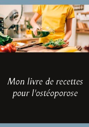 Vous souffrez de l'ostéoporose ? Ce livre de recettes vierges, élaboré par Cédric MENARD diététicien-nutritionniste, sera pour vous le compagnon idéal ! En effet, toutes vos créations culinaires, adaptées à votre ostéoporose, pourront lui être confiées et donc, très faciles à cuisiner à nouveau et à volonté. Comme tout livre de recettes personnalisées, il deviendra très rapidement un compagnon diététique précieux. De nombreux conseils nutritionnels, parfaitement adaptés à votre ostéoporose, vous seront proposés, ainsi, tout en prenant la plume, vous apprendrez très rapidement à mieux maîtriser votre alimentation imposée par votre pathologie