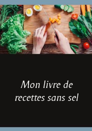 Vous êtes médicalement soumis(e) au régime sans sel ? Ce livre de recettes vierge, élaboré par Cédric MENARD diététicien-nutritionniste, sera pour vous le compagnon idéal ! En effet, toutes vos créations culinaires, adaptées à votre régime sans sel, pourront lui être confiées et donc, très faciles à cuisiner à nouveau et à volonté. Comme tout livre de recettes personnalisées, il deviendra très rapidement un compagnon diététique précieux. De nombreux conseils nutritionnels, parfaitement adaptés à votre régime alimentaire, vous seront proposés, ainsi, tout en prenant la plume, vous apprendrez très rapidement à mieux maîtriser votre nouvelle alimentation pauvre en sodium