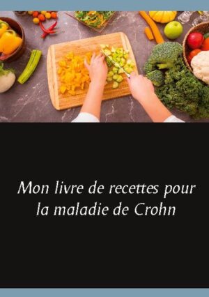 Vous souffrez de la maladie de Crohn ? Ce livre de recettes vierge, élaboré par Cédric MENARD diététicien-nutritionniste, sera pour vous le compagnon idéal ! En effet, toutes vos créations culinaires, adaptées à votre maladie de Crohn, pourront lui être confiées et donc, très faciles à cuisiner à nouveau et à volonté. Comme tout livre de recettes personnalisées, il deviendra très rapidement un compagnon diététique précieux. De nombreux conseils nutritionnels, parfaitement adaptés à votre colite inflammatoire, vous seront proposés, ainsi, tout en prenant la plume, vous apprendrez très rapidement à mieux maîtriser votre alimentation imposée par votre pathologie