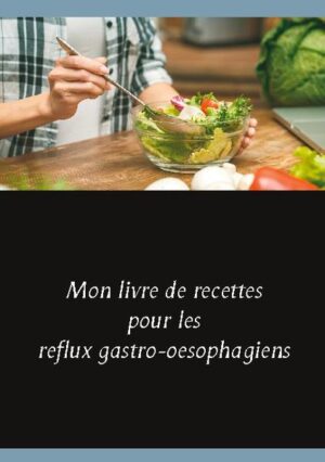 Vous souffrez de reflux gastro-oesophagiens ? Ce livre de recettes vierge, élaboré par Cédric MENARD diététicien-nutritionniste, sera pour vous le compagnon idéal ! En effet, toutes vos créations culinaires, adaptées à vos reflux gastro-oesophagiens, pourront lui être confiées et donc, très faciles à cuisiner à nouveau et à volonté. Comme tout livre de recettes personnalisées, il deviendra très rapidement un compagnon diététique précieux. De nombreux conseils nutritionnels, parfaitement adaptés à vos reflux gastriques, vous seront proposés, ainsi, tout en prenant la plume, vous apprendrez très rapidement à mieux maîtriser votre alimentation imposée par vos remontées acides