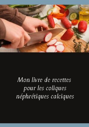 Vous souffrez de coliques néphrétiques d'origine calcique ? Ce livre de recettes vierge, élaboré par Cédric MENARD diététicien-nutritionniste, sera pour vous le compagnon idéal ! En effet, toutes vos créations culinaires, adaptées à vos coliques néphrétiques, pourront lui être confiées et donc, très faciles à cuisiner à nouveau et à volonté. Comme tout livre de recettes personnalisées, il deviendra très rapidement un compagnon diététique précieux. De nombreux conseils nutritionnels, parfaitement adaptés à vos coliques néphrétiques, vous seront proposés, ainsi, tout en prenant la plume, vous apprendrez très rapidement à mieux maîtriser votre alimentation imposée par votre pathologie