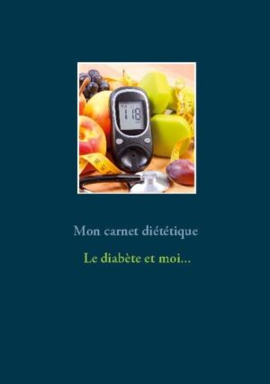 Vous souffrez du diabète ? Ce journal diététique, élaboré par Cédric MENARD diététicien-nutritionniste, sera pour vous le compagnon idéal ! En effet, tous vos repas, vos sensations, vos remarques, vos observations... pourront lui être confiés quotidiennement. Comme tout carnet diététique, il deviendra très rapidement un compagnon fort utile lors de vos consultations avec votre médecin, qu'il soit généraliste ou spécialiste, ainsi qu'avec votre diététicien-nutritionniste. Tout en prenant la plume, vous apprendrez très rapidement à mieux maîtriser votre alimentation imposée par votre diabète