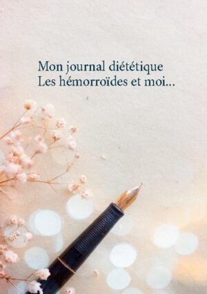 Vous souffrez des hémorroïdes ? Ce journal diététique, élaboré par Cédric MENARD diététicien-nutritionniste, sera pour vous le compagnon idéal ! En effet, tous vos repas, vos sensations, vos remarques, vos observations... pourront lui être confiés quotidiennement. Comme tout carnet diététique, il deviendra très rapidement un compagnon fort utile lors de vos consultations avec votre médecin, qu'il soit généraliste ou spécialiste, ainsi qu'avec votre diététicien-nutritionniste. Tout en prenant la plume, vous apprendrez très rapidement à mieux maîtriser votre alimentation imposée par vos hémorroïdes