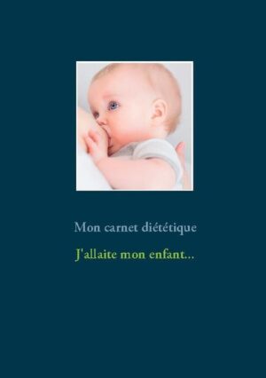 Vous allaitez votre enfant ? Ce journal diététique, élaboré par Cédric MENARD diététicien-nutritionniste, sera pour vous le compagnon idéal ! En effet, tous vos repas, vos sensations, vos remarques, vos observations... pourront lui être confiés quotidiennement. Comme tout carnet diététique, il deviendra très rapidement un compagnon fort utile lors de vos consultations avec votre médecin, qu'il soit généraliste ou spécialiste, ainsi qu'avec votre diététicien-nutritionniste. Tout en prenant la plume, vous apprendrez très rapidement à mieux maîtriser votre alimentation imposée par votre allaitement