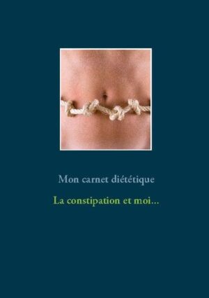 Vous souffrez de constipation chronique ? Ce journal diététique, élaboré par Cédric MENARD diététicien-nutritionniste, sera pour vous le compagnon idéal ! En effet, tous vos repas, vos sensations, vos remarques, vos observations... pourront lui être confiés quotidiennement. Comme tout carnet diététique, il deviendra très rapidement un compagnon fort utile lors de vos consultations avec votre médecin, qu'il soit généraliste ou spécialiste, ainsi qu'avec votre diététicien-nutritionniste. Tout en prenant la plume, vous apprendrez très rapidement à mieux maîtriser votre alimentation imposée par votre constipation