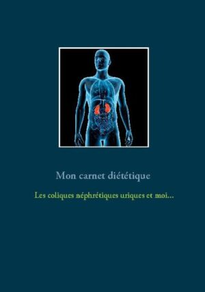 Vous souffrez de coliques néphrétiques d'origine urique ? Ce journal diététique, élaboré par Cédric MENARD diététicien-nutritionniste, sera pour vous le compagnon idéal ! En effet, tous vos repas, vos sensations, vos remarques, vos observations... pourront lui être confiés quotidiennement. Comme tout carnet diététique, il deviendra très rapidement un compagnon fort utile lors de vos consultations avec votre médecin, qu'il soit généraliste ou spécialiste, ainsi qu'avec votre diététicien-nutritionniste. Tout en prenant la plume, vous apprendrez très rapidement à mieux maîtriser votre alimentation imposée par votre hyperuricémie