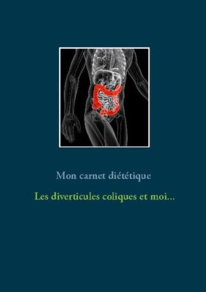 Vous souffrez de diverticules coliques ? Ce journal diététique, élaboré par Cédric MENARD diététicien-nutritionniste, sera pour vous le compagnon idéal ! En effet, tous vos repas, vos sensations, vos remarques, vos observations... pourront lui être confiés quotidiennement. Comme tout carnet diététique, il deviendra très rapidement un compagnon fort utile lors de vos consultations avec votre médecin, qu'il soit généraliste ou spécialiste, ainsi qu'avec votre diététicien-nutritionniste. Tout en prenant la plume, vous apprendrez très rapidement à mieux maîtriser votre alimentation imposée par vos diverticules