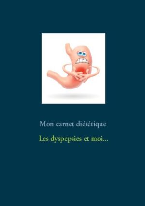 Vous souffrez de dyspepsies (ou inconforts digestifs divers) ? Ce journal diététique, élaboré par Cédric MENARD diététicien-nutritionniste, sera pour vous le compagnon idéal ! En effet, tous vos repas, vos sensations, vos remarques, vos observations... pourront lui être confiés quotidiennement. Comme tout carnet diététique, il deviendra très rapidement un compagnon fort utile lors de vos consultations avec votre médecin, qu'il soit généraliste ou spécialiste, ainsi qu'avec votre diététicien-nutritionniste. Tout en prenant la plume, vous apprendrez très rapidement à mieux maîtriser votre alimentation imposée par vos dyspepsies