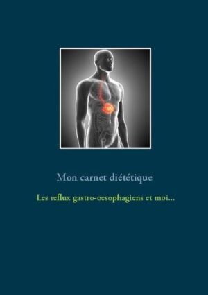 Vous souffrez de reflux gastro-oesophagiens ? Ce journal diététique, élaboré par Cédric MENARD diététicien-nutritionniste, sera pour vous le compagnon idéal ! En effet, tous vos repas, vos sensations, vos remarques, vos observations... pourront lui être confiés quotidiennement. Comme tout carnet diététique, il deviendra très rapidement un compagnon fort utile lors de vos consultations avec votre médecin, qu'il soit généraliste ou spécialiste, ainsi qu'avec votre diététicien-nutritionniste. Tout en prenant la plume, vous apprendrez très rapidement à mieux maîtriser votre alimentation imposée par vos reflux gastriques