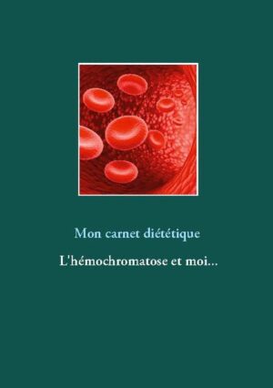 Vous souffrez d'hémochromatose ? Ce journal diététique, élaboré par Cédric MENARD diététicien-nutritionniste, sera pour vous le compagnon idéal ! En effet, tous vos repas, vos sensations, vos remarques, vos observations... pourront lui être confiés quotidiennement. Comme tout carnet diététique, il deviendra très rapidement un compagnon fort utile lors de vos consultations avec votre médecin, qu'il soit généraliste ou spécialiste, ainsi qu'avec votre diététicien-nutritionniste. Tout en prenant la plume, vous apprendrez très rapidement à mieux maîtriser votre alimentation imposée par votre hémochromatose