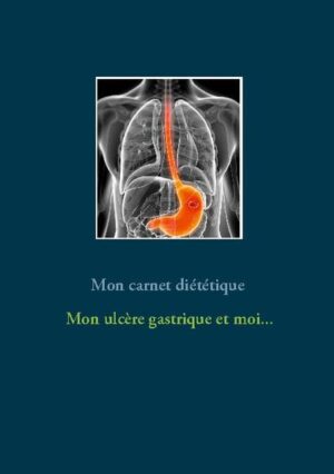 Vous souffrez d'un ulcère gastrique ? Ce journal diététique, élaboré par Cédric MENARD diététicien-nutritionniste, sera pour vous le compagnon idéal ! En effet, tous vos repas, vos sensations, vos remarques, vos observations... pourront lui être confiés quotidiennement. Comme tout carnet diététique, il deviendra très rapidement un compagnon fort utile lors de vos consultations avec votre médecin, qu'il soit généraliste ou spécialiste, ainsi qu'avec votre diététicien-nutritionniste. Tout en prenant la plume, vous apprendrez très rapidement à mieux maîtriser votre alimentation imposée par votre ulcère