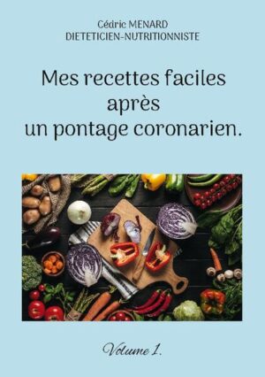 Cet ouvrage est dédié à toutes les personnes ayant subi un pontage coronarien, et il offre aux détenteurs de l'ouvrage du même auteur : " Quelle alimentation après un pontage coronarien ? " un ouvrage complémentaire. De nombreuses recettes à base de poisson, de viande, de légume vert, de féculent, ainsi que des desserts gourmands, vous sont proposés, toutes et tous plus faciles les uns que les autres à élaborer, vous permettant ainsi de mieux gérer l'alimentation spécifique que votre chirurgie cardiaque exige. Deux semaines de menus adaptés et totalement inédits, incluant les recettes proposées au sein de l'ouvrage, vous sont également proposées.