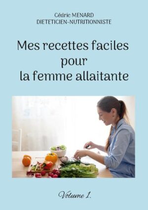 Cet ouvrage est dédié à toutes les femmes qui allaitent leur enfant, et il offre aux détentrices de l'ouvrage du même auteur : " Quelle alimentation pour la femme allaitante ? " un ouvrage complémentaire. De nombreuses recettes parfaitement adaptées à l'allaitement, à base de poisson, de viande, de légume vert, de féculent, ainsi que des desserts gourmands, vous sont proposés, toutes et tous plus faciles les uns que les autres à élaborer, vous permettant ainsi de mieux gérer l'alimentation spécifique que votre allaitement exige. Deux semaines de menus totalement inédits, parfaitement adaptés à l'allaitement, incluant les recettes proposées au sein de l'ouvrage, vous sont également proposées.