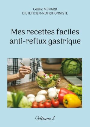 Cet ouvrage est dédié à toutes les personnes souffrant de reflux gastro-oesophagiens, et il offre aux détenteurs de l'ouvrage du même auteur : "Quelle alimentation pour les reflux gastro-oesophagiens ?" un ouvrage complémentaire. De nombreuses recettes parfaitement adaptées aux reflux gastriques, à base de poisson, de viande, de légume vert, de féculent, ainsi que des desserts gourmands, vous sont proposés, toutes et tous plus faciles les uns que les autres à élaborer, vous permettant ainsi de mieux gérer l'alimentation spécifique que cette pathologie exige. Deux semaines de menus totalement inédits, parfaitement adaptés aux reflux gastro-oesophagiens, incluant les recettes proposées au sein de l'ouvrage, vous sont également proposées.