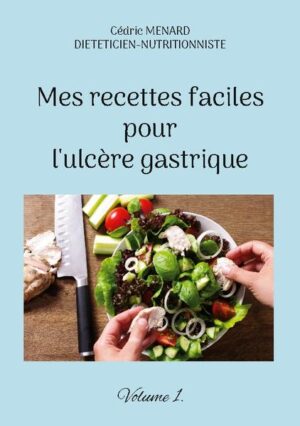 Cet ouvrage est dédié à toutes les personnes qui souffrent d'un ulcère gastrique, et il offre aux détenteurs de l'ouvrage du même auteur : "Quelle alimentation pour l'ulcère gastrique ? " un ouvrage complémentaire. De nombreuses recettes parfaitement adaptées à l'ulcère gastrique, à base de poisson, de viande, de légume vert, de féculent, ainsi que des desserts gourmands, vous sont proposés, toutes et tous plus faciles les uns que les autres à élaborer, vous permettant ainsi de mieux gérer l'alimentation spécifique que cette pathologie exige. Deux semaines de menus totalement inédits, parfaitement adaptés à l'ulcère gastrique, incluant les recettes proposées au sein de l'ouvrage, vous sont également proposées.