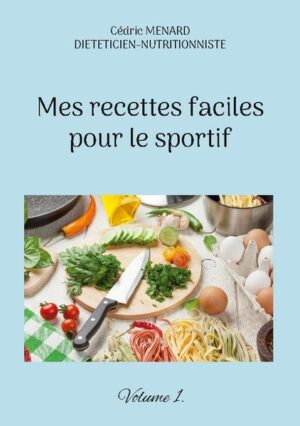 Cet ouvrage est dédié à tous les sportifs, et il offre aux détenteurs de l'ouvrage du même auteur : " Quelle alimentation pour le sportif amateur ? " un ouvrage complémentaire. De nombreuses recettes parfaitement adaptées à l'activité sportive, à base de poisson, de viande, de légume vert, de féculent, ainsi que des desserts gourmands, vous sont proposés, toutes et tous plus faciles les uns que les autres à élaborer, vous permettant ainsi de mieux gérer l'alimentation spécifique que la pratique sportive exige. Deux semaines de menus totalement inédits, parfaitement adaptés à l'activité sportive, incluant les recettes proposées au sein de l'ouvrage, vous sont également proposées.