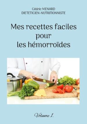 Cet ouvrage est dédié à toutes les personnes qui souffrent des hémorroïdes, et il offre aux détenteurs de l'ouvrage du même auteur : "Quelle alimentation pour les hémorroïdes ?" un ouvrage complémentaire. De nombreuses recettes parfaitement adaptées aux hémorroïdes, à base de poisson, de viande, de légume vert, de féculent, ainsi que des desserts gourmands, vous sont proposés, toutes et tous plus faciles les uns que les autres à élaborer, vous permettant ainsi de mieux gérer l'alimentation spécifique que cette pathologie exige. Deux semaines de menus totalement inédits, parfaitement adaptés à la pathologie hémorroïdaire, incluant les recettes proposées au sein de l'ouvrage, vous sont également proposées.