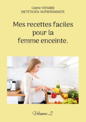 Cet ouvrage est dédié aux femmes enceintes, et il offre aux détentrices de l'ouvrage du même auteur : " Quelle alimentation pour la femme enceinte ? " un ouvrage complémentaire. De nombreuses recettes à base de poisson, de viande, de légume vert, de féculent, ainsi que des desserts gourmands, vous sont proposés, toutes et tous plus faciles les uns que les autres à élaborer, vous permettant ainsi de mieux gérer l'alimentation spécifique que votre grossesse exige. Deux semaines de menus adaptés et totalement inédits, incluant les recettes proposées au sein de l'ouvrage, vous sont également proposées.