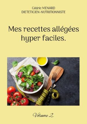 Cet ouvrage est dédié à toutes les personnes souffrant de surpoids, et il offre aux détenteurs de l'ouvrage du même auteur : " Apprenez à manger & maigrissez ! " un ouvrage complémentaire. De nombreuses recettes à base de poisson, de viande, de légume vert, de féculent, ainsi que des desserts gourmands, vous sont proposés, toutes et tous plus faciles les uns que les autres à élaborer, vous permettant ainsi de mieux gérer l'alimentation spécifique que votre régime amaigrissant exige. Deux semaines de menus hypocaloriques, adaptés et totalement inédits, incluant les recettes proposées au sein de l'ouvrage, vous sont également proposées.