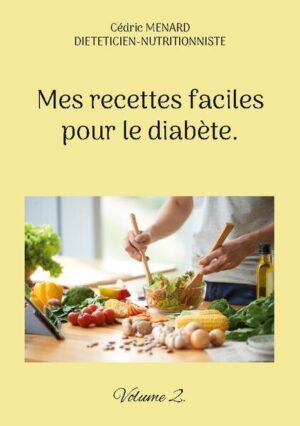 Cet ouvrage est dédié à toutes les personnes souffrant du diabète, et il offre aux détenteurs de l'ouvrage du même auteur : " Quelle alimentation pour le diabète ? " un ouvrage complémentaire. De nombreuses recettes à base de poisson, de viande, de légume vert, de féculent, ainsi que des desserts gourmands, vous sont proposés, toutes et tous plus faciles les uns que les autres à élaborer, vous permettant ainsi de mieux gérer l'alimentation spécifique que votre diabète exige. Deux semaines de menus adaptés et totalement inédits, incluant les recettes proposées au sein de l'ouvrage, vous sont également proposées.