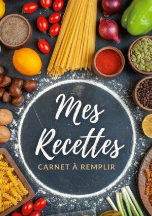 Vous cherchez un moyen pratique et élégant de consigner toutes vos recettes de cuisine préférées? Ne cherchez plus! Ce livre de recettes à remplir a été conçu pour répondre à tous vos besoins. Vous pourrez y écrire toutes vos créations culinaires préférées. Chaque recette dispose d'une page complète pour que vous puissiez décrire tous les ingrédients, les étapes et les astuces qui font de chaque plat une expérience culinaire unique. Le sommaire personnalisable vous permet de retrouver rapidement vos recettes préférées en un clin d oeil. Ce carnet est non seulement pratique, mais aussi élégant. Que vous soyez cuisinier débutant ou expert en gastronomie, ce carnet sera votre meilleur allié de tous les jours. Détails: Il comprend un sommaire à compléter. Vous pouvez y sélectionner les catégories: entrée, plat, dessert, boisson,... Idéal pour farfouiller et retrouver rapidement vos recettes préférées ! - Les pages intérieures de ce livre sont de couleur blanche et reliées dans une couverture souple brillante (reliure mince flexible, pas de couverture rigide). - Parfait pour les clients qui préfèrent les cahiers légers et pratiques. - Mise en page et interlignes agréables. Le cahier de recettes à composer soi-même est une idée cadeau parfaite pour votre mère, oncle, grand-mère, amie, et autres amateurs et maîtres cuisiniers.