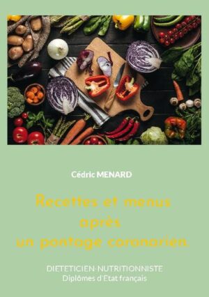 Cet ouvrage est dédié à toutes les personnes ayant subi un pontage coronarien, et il offre aux détenteurs de l'ouvrage du même auteur : " Quelle alimentation pour un pontage coronarien ? " un ouvrage totalement complémentaire. De nombreuses recettes vont sont proposées, toutes très simples à mettre en pratique, vous permettant ainsi de mieux gérer votre alimentation spécifique associée à votre chirurgie cardiaque. Le but de cet ouvrage étant de vous apprendre très rapidement à ajuster parfaitement toutes vos recettes traditionnelles, et adapter votre alimentation à votre cardiopathie en toute quiétude. L'auteur vous propose également un mois de menus totalement inédits, idéalement adaptés à votre cardiopathie, complétant ainsi votre apprentissage nutritionnel.